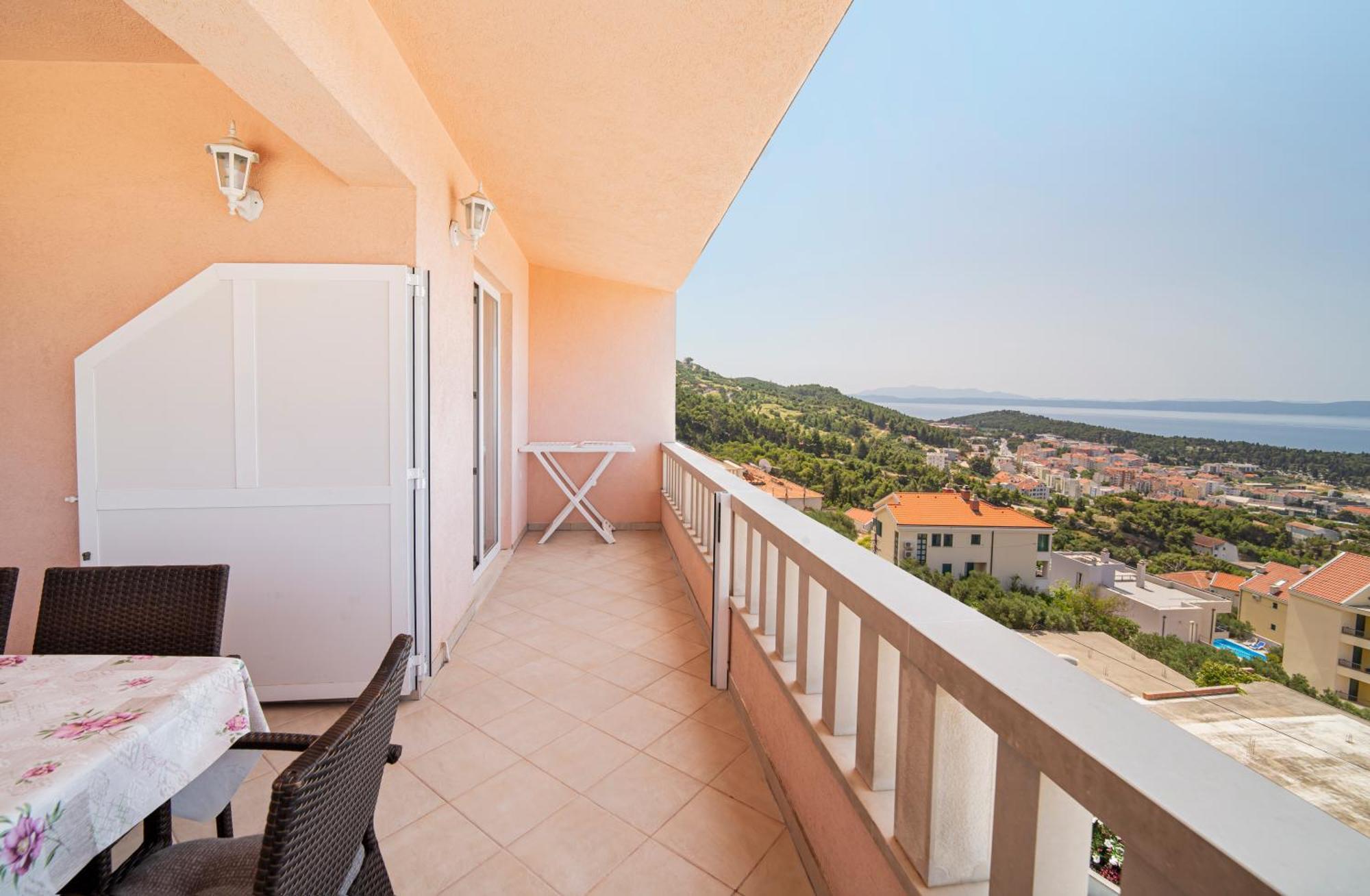 Apartments Emilija Makarska Exteriör bild